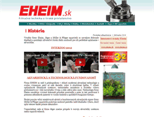 Tablet Screenshot of eheim.sk